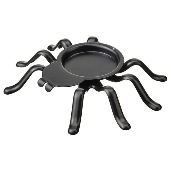 IKEA Kustfyr Spider Tealight Holder Black Decor 1"x 5" New 2025 Halloween - Picture 1 of 12